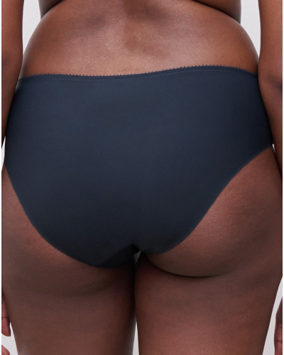 Culotte taille haute Chantelle Intrigue (Bleu Marine)