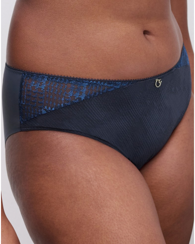 High waisted knickers Chantelle Intrigue (Bleu Marine)