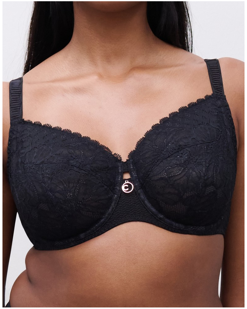 Underwired bra Chantelle Sublime (Black)