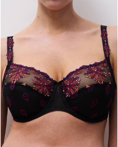 Soutien-gorge 3 parties Chantelle Champs-Elysées (Noir Joyaux)