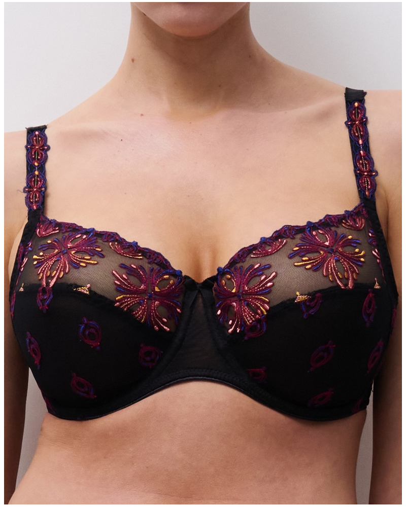 Soutien-gorge 3 parties Chantelle Champs-Elysées (Noir Joyaux)