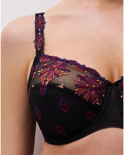 Soutien-gorge 3 parties Chantelle Champs-Elysées (Noir Joyaux)