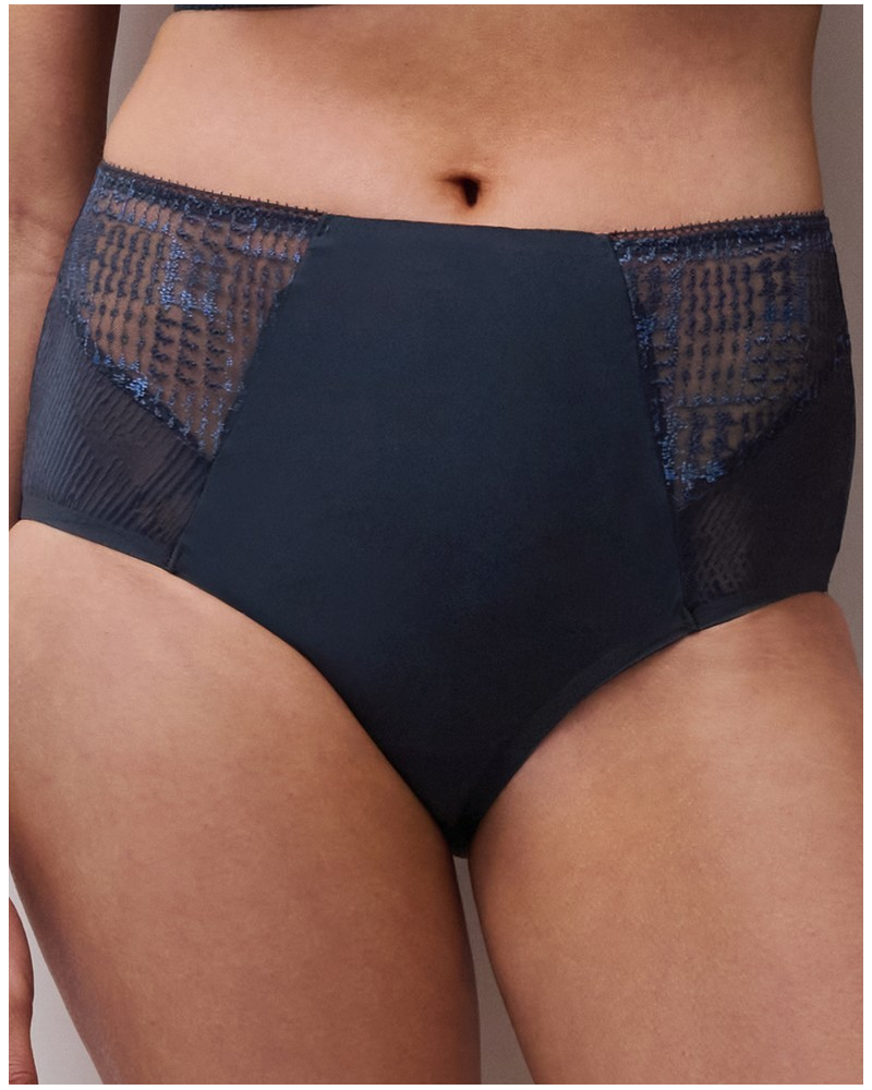 Knickers Chantelle Intrigue (Bleu Marine)