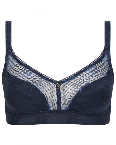 Wireless bra Chantelle Intrigue (Bleu Marine)