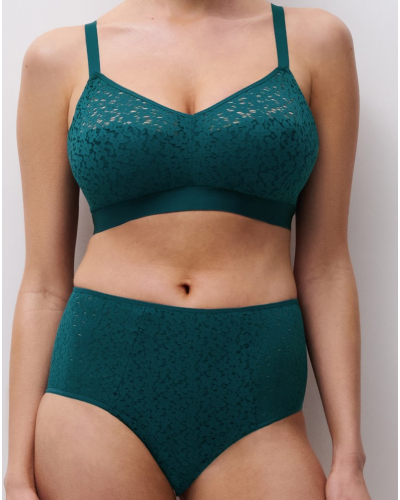 Sujetador sin aros Chantelle EasyFeel Norah (Vert Orient)