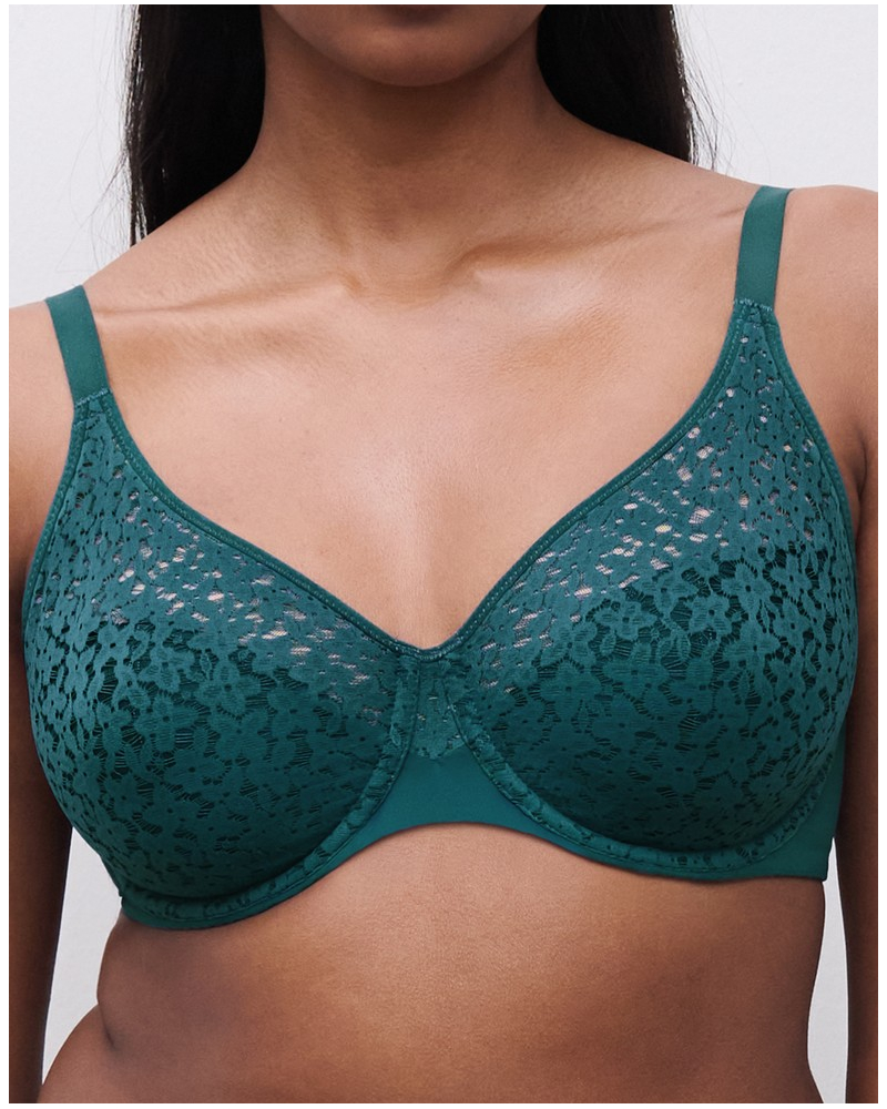 Underwired molded bra Chantelle EasyFeel Norah (Vert Orient)