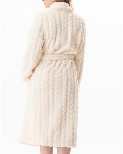 Bathrobe Le Chat Essentiel (Ecru)