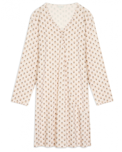 Le Chat Tea Time jersey nightdress (Multicolour)