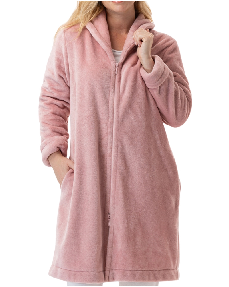 Zipped dressing gown Le Chat Essentiel (Blush)