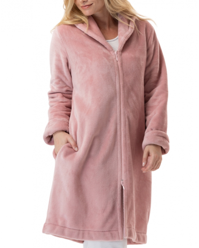 Zipped dressing gown Le Chat Essentiel (Blush)