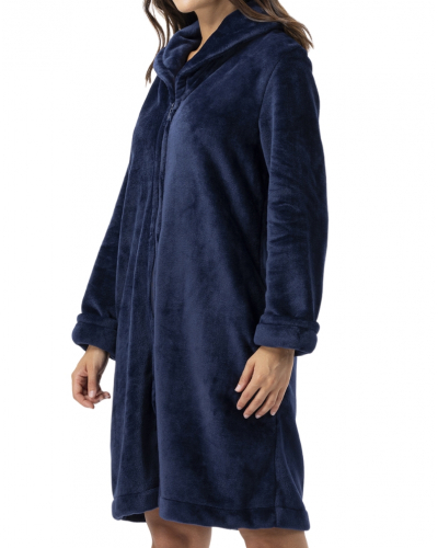 Zipped dressing gown Le Chat Essentiel (Marine)