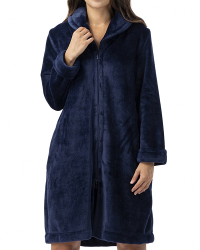 Zipped dressing gown Le Chat Essentiel (Marine)