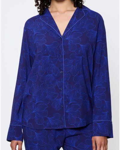 Pijama Boyfriend 100% algodón Nuit Triumph (Blue Dark)