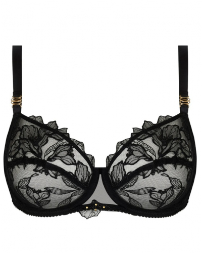 Soutien-gorge corbeille bien-être Lise Charmel Désir et Volupté (Noir)