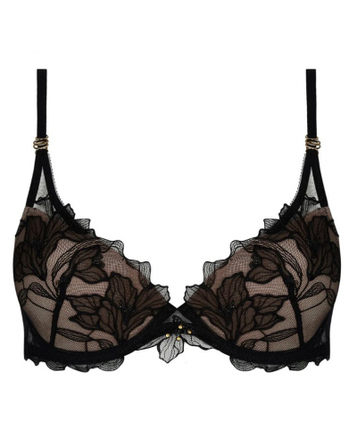 Padded bra Lise Charmel Désir et Volupté (Black)