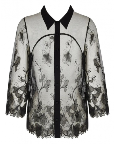 Camisa Lise Charmel Désir et Volupté (Negro)