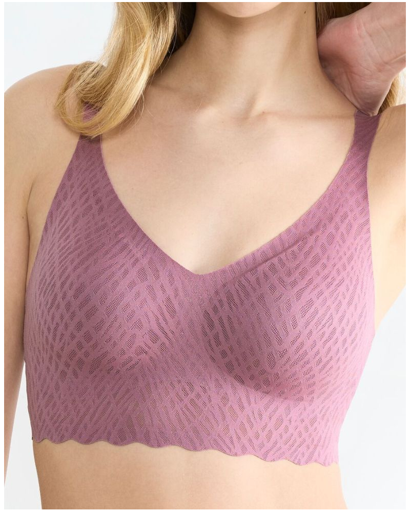 Bralette Sloggi Zero Feel Bliss (Lila Clover)