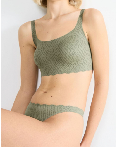 Brassière top Sloggi Zero Feel Bliss (Moss Green Old)