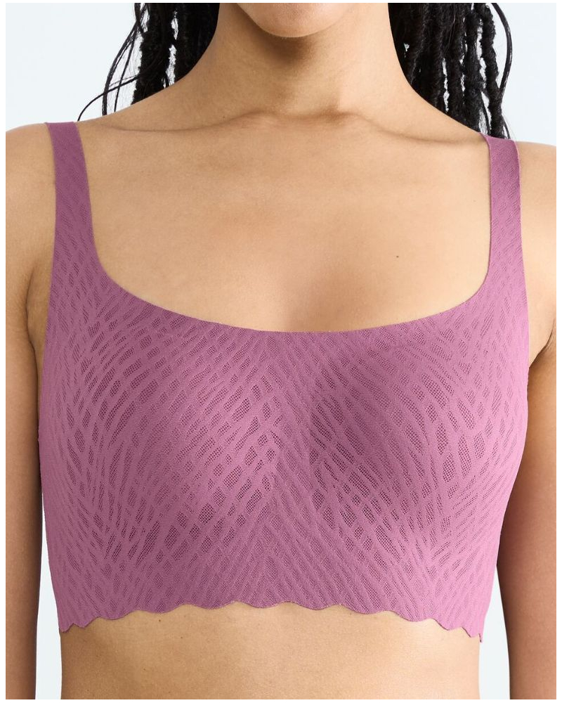 Bralette top Sloggi Zero Feel Bliss (Lila Clover)