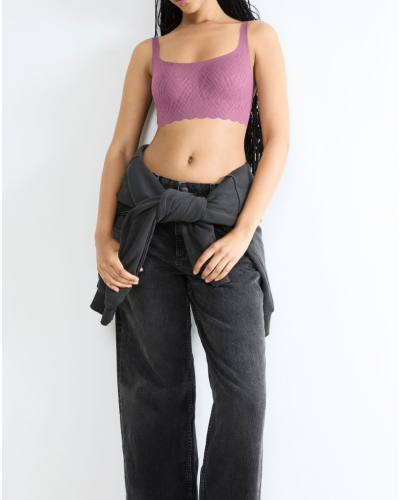 Sosten top Sloggi Zero Feel Bliss (Lila Clover)