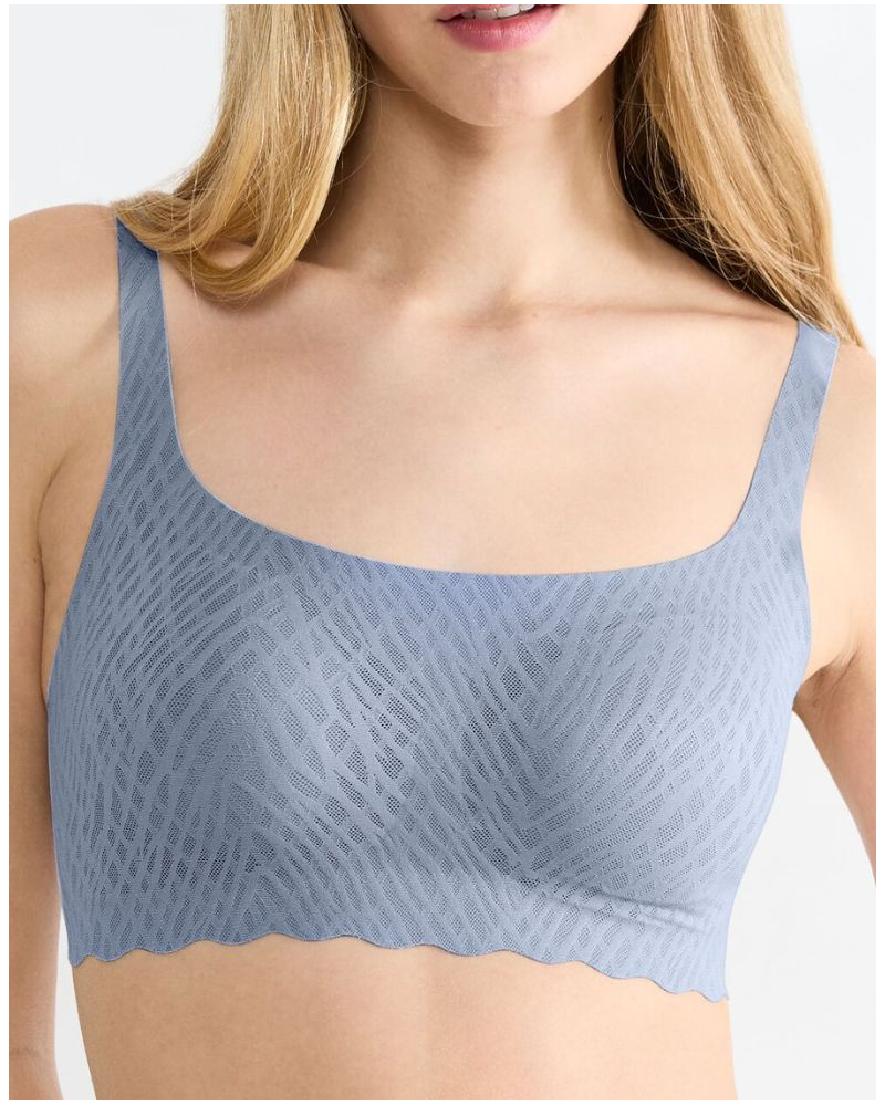 Bralette top Sloggi Zero Feel Bliss (Bluish Gray)