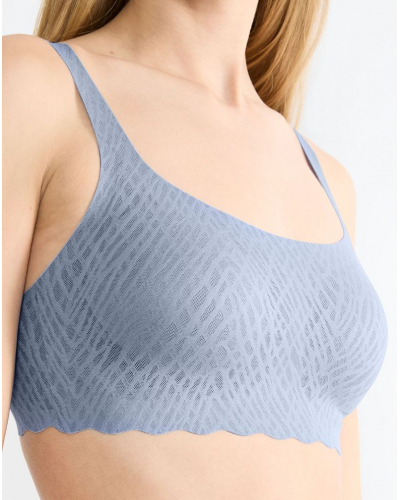Bralette top Sloggi Zero Feel Bliss (Bluish Gray)