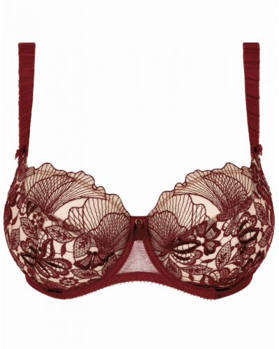 Sujetador corbeille con aros Empreinte Agathe (Amarante)