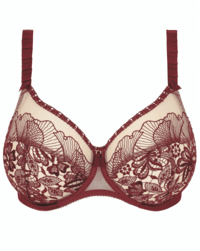 Sujetador con aros Empreinte Agathe (Amarante)