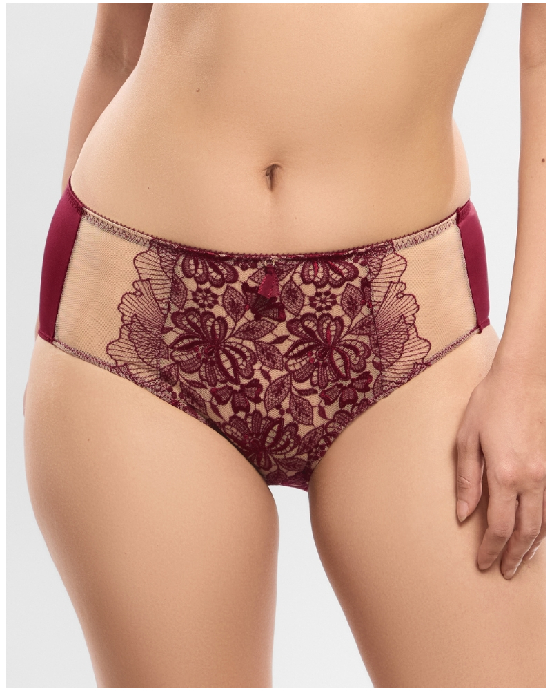 Knickers Empreinte Agathe (Amarante)
