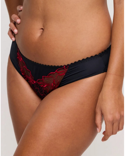 Calzoncillos brasileños Prima Donna Springdale (Black Rose)