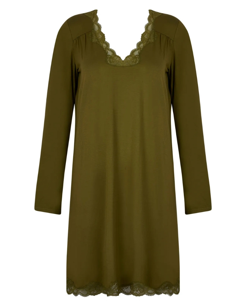 Camisón mangas largas bienestar Antigel Simply Perfect (Vert Mousse)