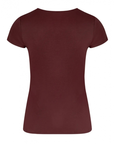 T-shirt manches courtes Antigel Simply Perfect (Cappuccino)