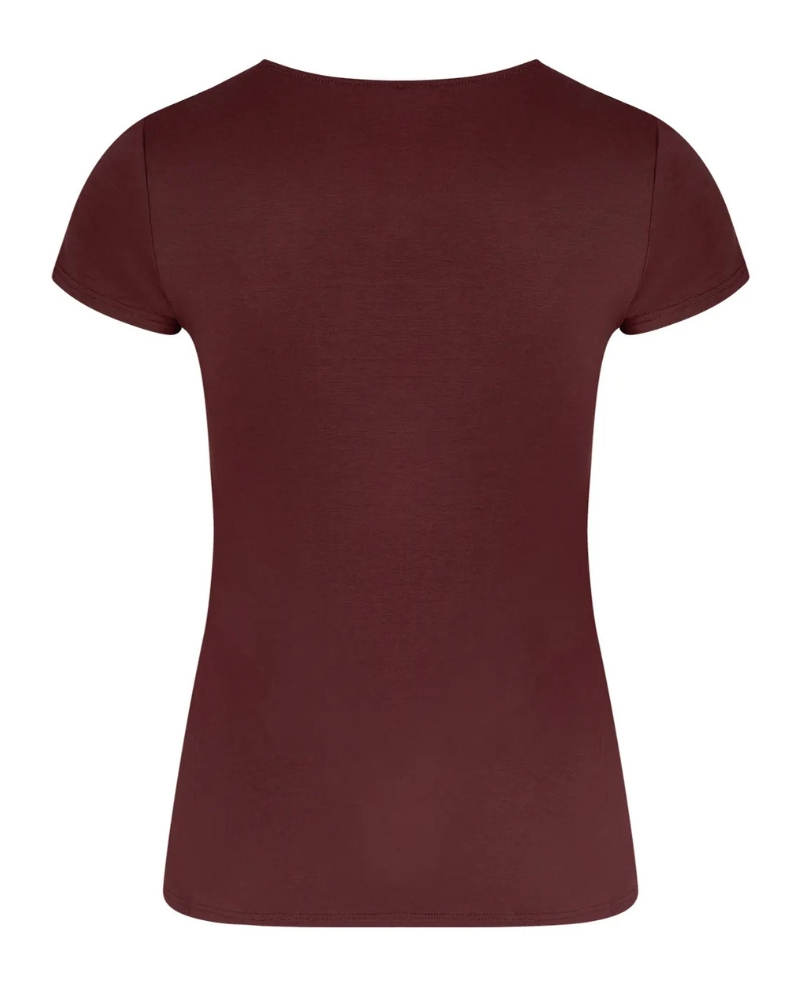 Short-sleeved t-shirt Antigel Simply Perfect (Cappuccino)