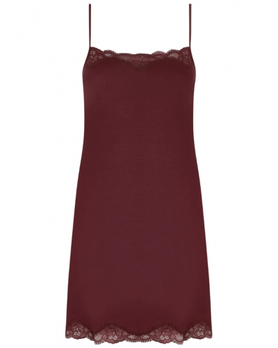 Nightdress Thin Straps Antigel Simply Perfect (Cappuccino)