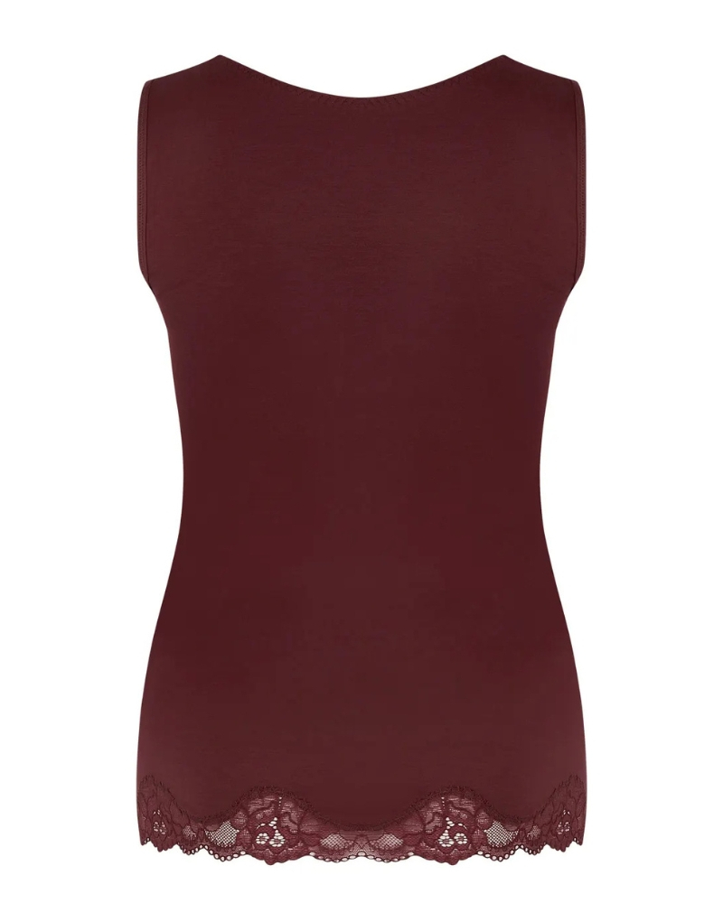 Sleeveless t-shirt Antigel Simply Perfect (Cappuccino)