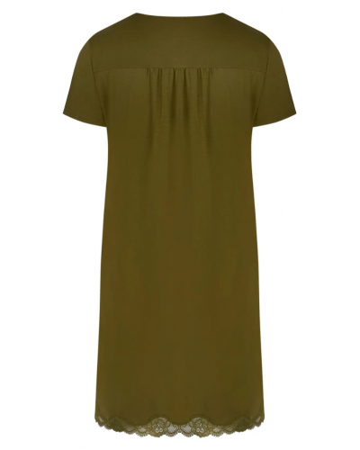 Short-sleeved nightdress Antigel Simply Perfect (Vert Mousse)