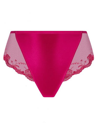 Slip taille haute Lise Charmel Splendeur Soie (Splendeur Carmin)