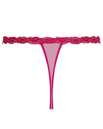 String sexy Lise Charmel Splendeur Soie (Splendeur Carmin)