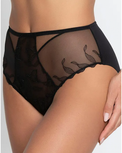 Slip taille haute Lise Charmel Désir et Volupté (Noir)
