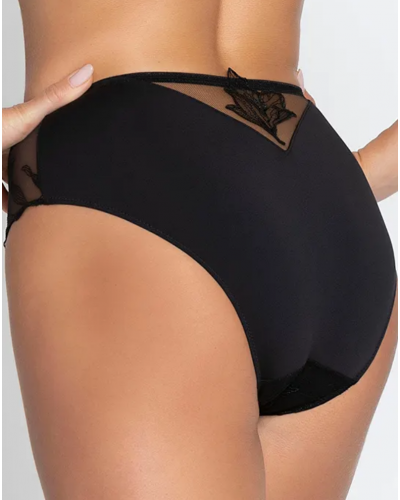 Slip taille haute Lise Charmel Désir et Volupté (Noir)