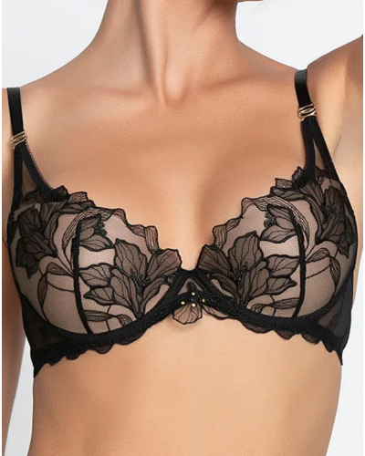 Padded bra Lise Charmel Désir et Volupté (Black)