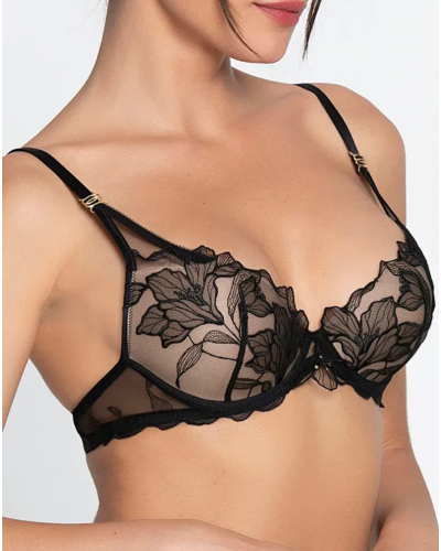 Soutien-gorge coque Lise Charmel Désir et Volupté (Noir)