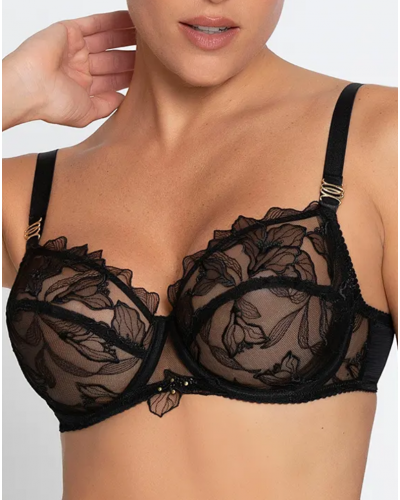 Sujetador corbeille bienestar Lise Charmel Désir et Volupté (Negro)