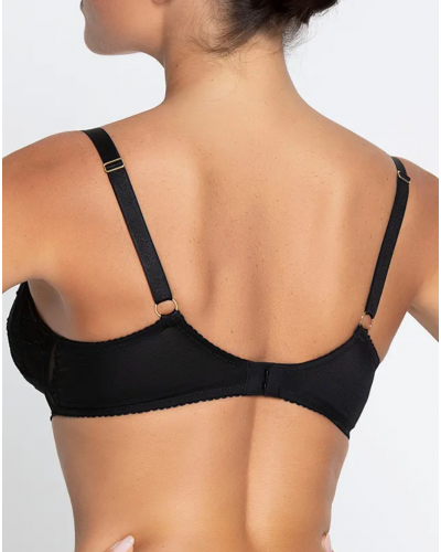 Soutien-gorge corbeille bien-être Lise Charmel Désir et Volupté (Noir)