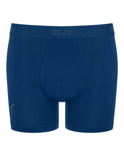 Lot de 2 boxers longs en coton Sloggi SLG Base (Bleu/Gris)