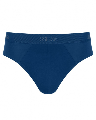 Pack of 2 cotton briefs Sloggi SLG Base (Bleu/Gris)