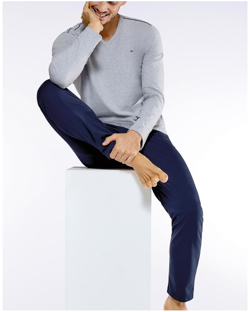 Long pyjamas in jersey 100% cotton Eden Park H76 (MX507)