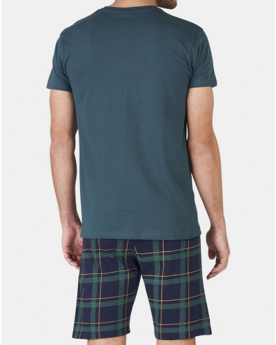 Pijama bermuda Jersey 100% algodón Arthur (Marine)