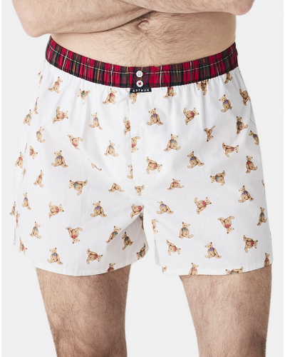 Boxer briefs to jockstrap 100% organic cotton Arthur (Ivoire)