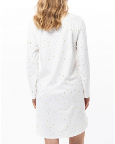 Nightdress Interlock 100% cotton Le Chat Luna (Ecru)